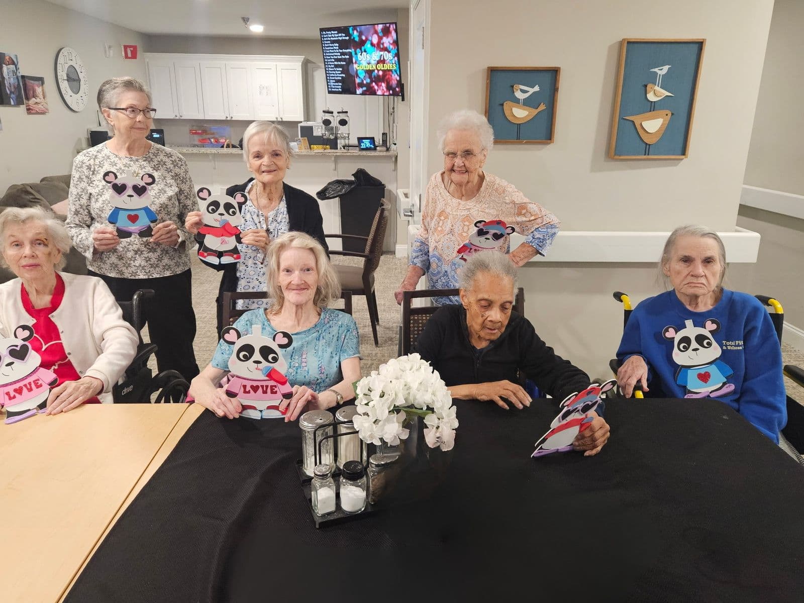 A quiet morning at Joy Senior Living: coffee and breakfast at the shared table